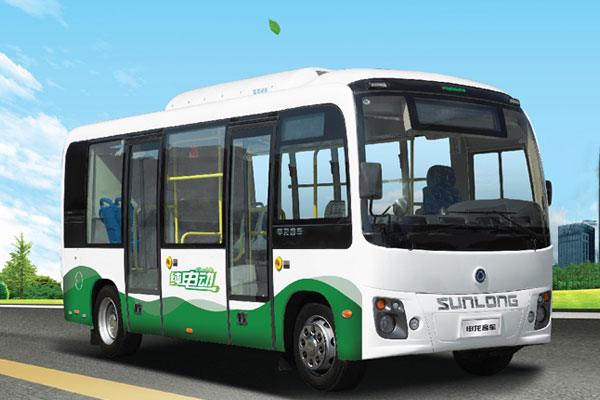 申龙SLK6663纯电动微循环城市客车