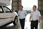 江西省萍乡市副市长黄强莅临安源客车