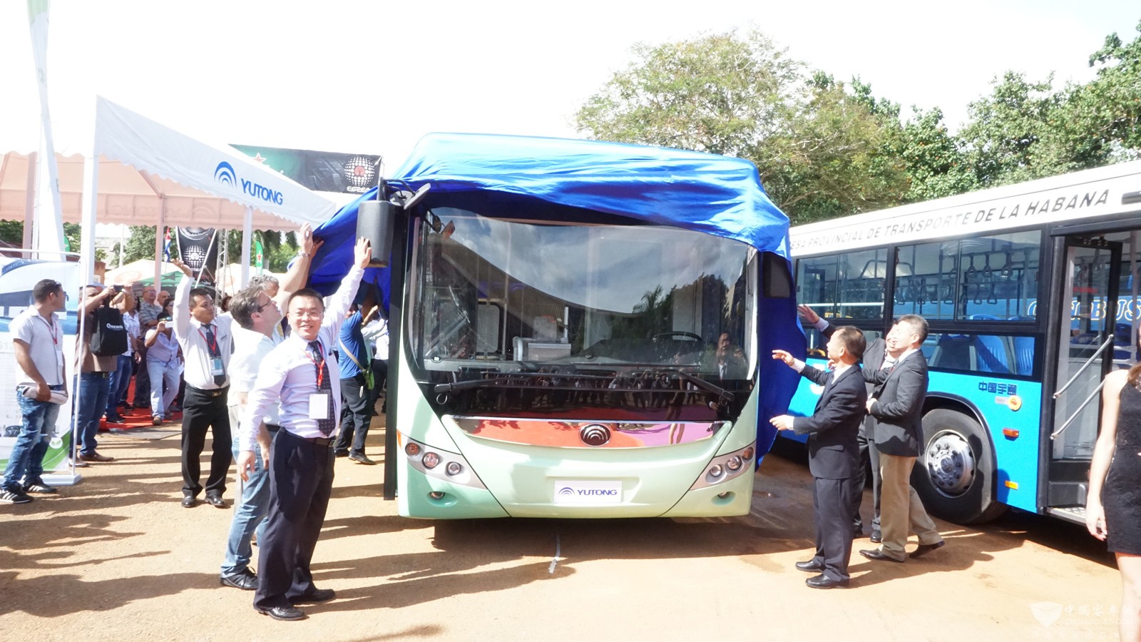 宇通古巴首发新能源客车 自主品牌客车出口迈向新高度