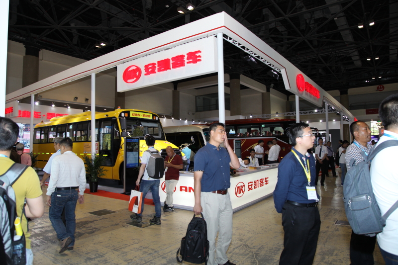 2017北京道路运输展：安凯客车展台