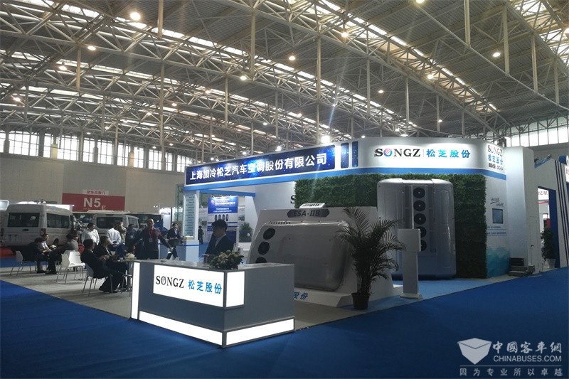 2018 CTIB 天津客车展 松芝展位