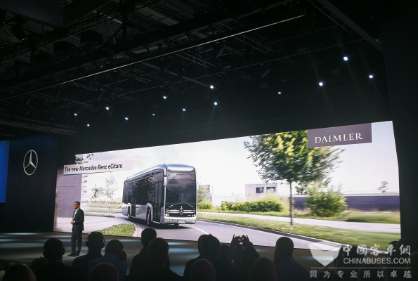 汉诺威车展 eCITARO揭示戴姆勒客车的电动化趋势