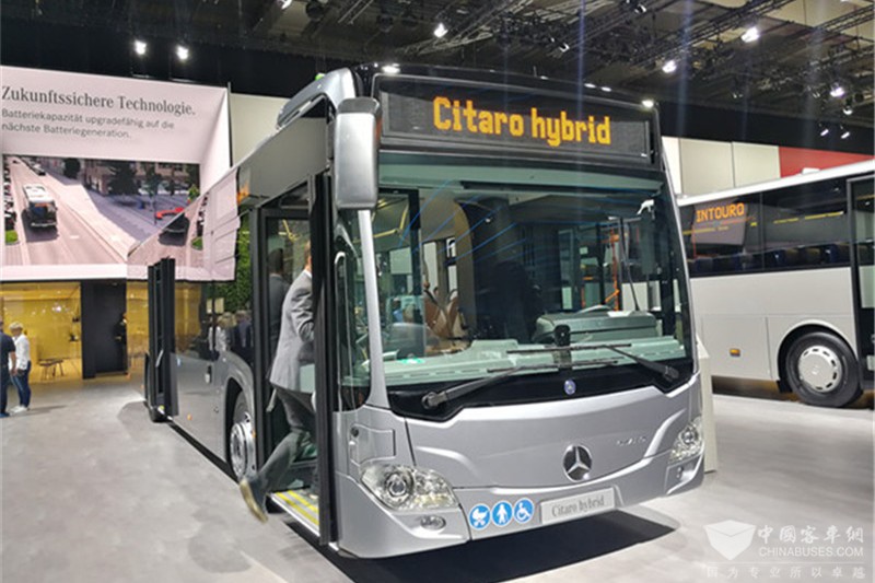 汉诺威车展 戴姆勒客车展台