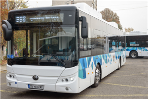 保加利亚首批纯电动客车宇通造