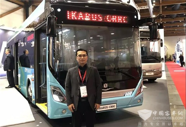 “新巴客2.0”发布会|中车电动总工程师汪伟谈智慧“新巴客2.0”