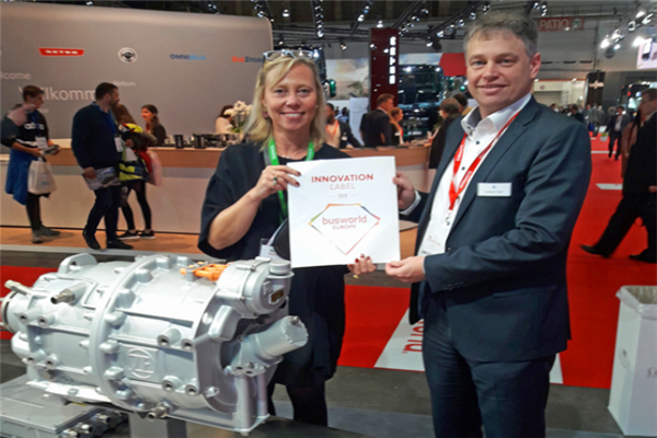 世界客车博览会 采埃孚中央电驱动系统CeTrax荣膺创新大奖！