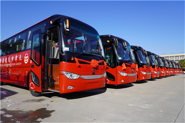安凯A6批量交付天津交通巴士有限公司