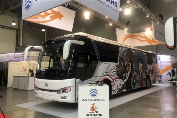 首届俄罗斯客车展 金旅新凯歌现场强势“吸粉”