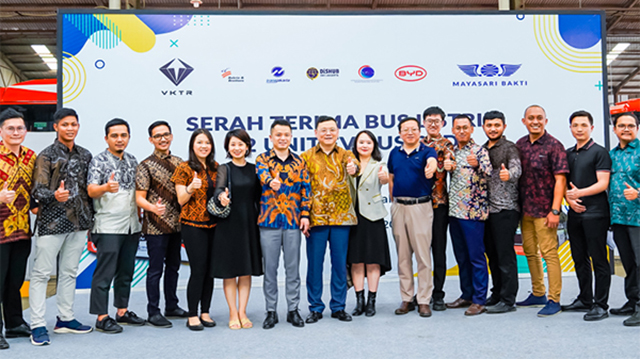 比亚迪再向印尼交付22台纯电动大巴 与当地合作伙伴进入高速发展阶段