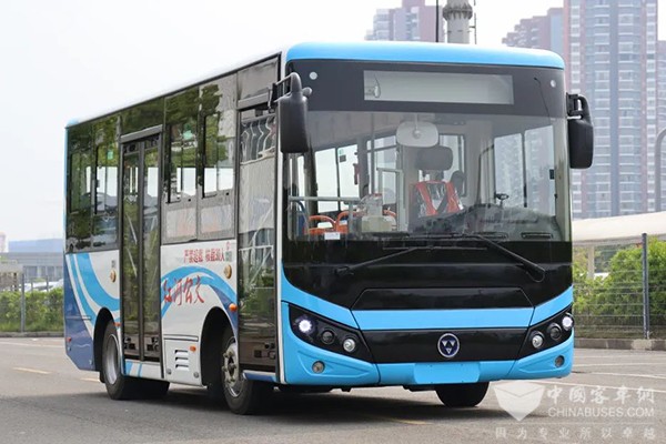 奇瑞万达客车 纯电公交 红河县 红润运输