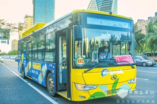 夏季 驾驶 纯电动公交车 更加省电