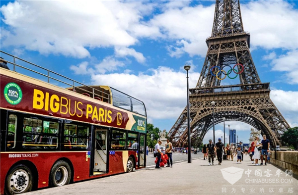 “City bus”游巴黎！安凯双层观光巴士如何诠释“中国浪漫”？