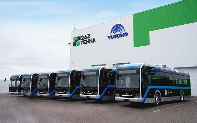 哈萨克斯坦公共交通系统“大上新” 宇通助力“一带一路”建设再升温