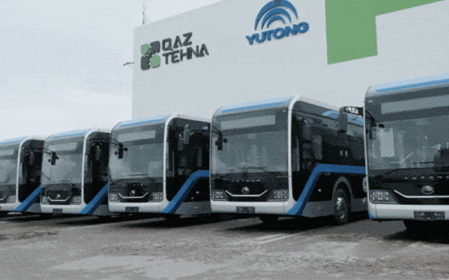 宇通客车海外拓展再提速 哈萨克斯坦双源无轨电车订单大增