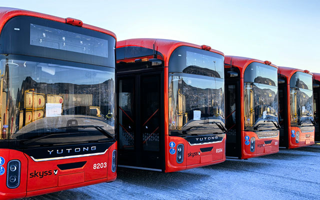 敲响新春“开门红” 287辆宇通纯电动客车陆续登陆挪威市场