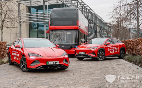 同比增长超55% 比亚迪获2025年一季度新能源客车出口销量冠军！