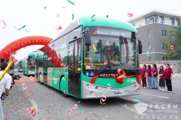 中亚市场再突破！120台安凯新能源客车出口吉尔吉斯斯坦