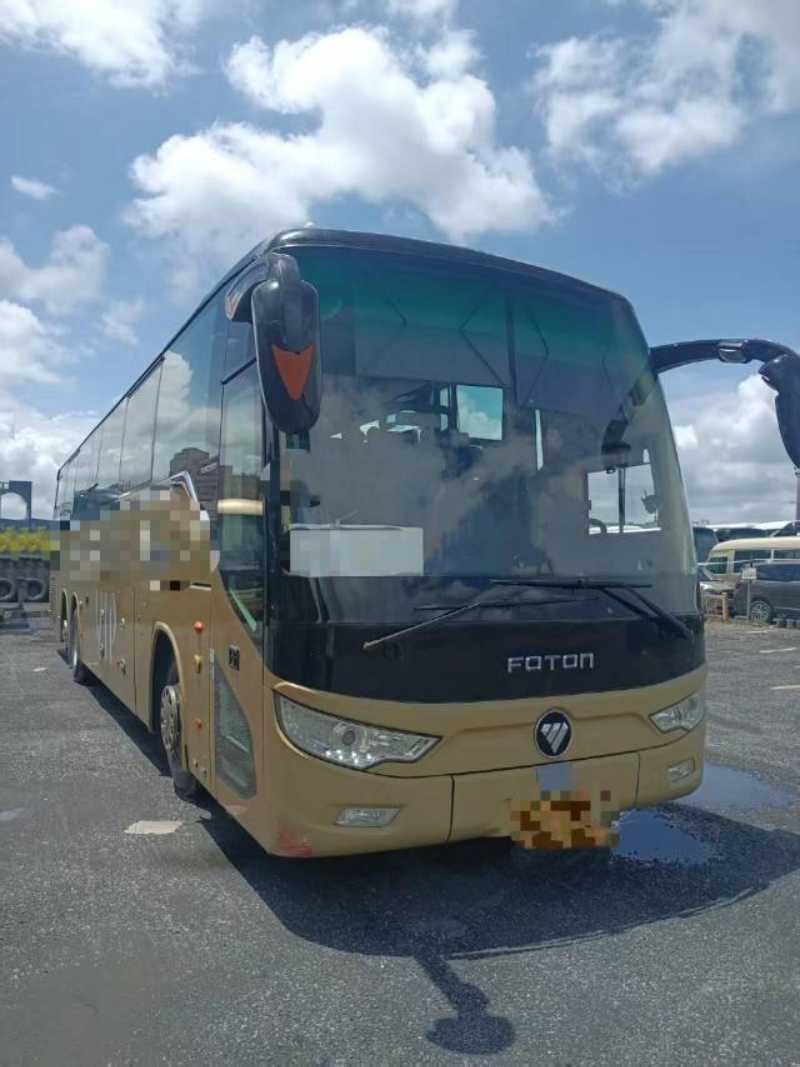 2021年4月上牌国六56座福田6132旅游客运营运车