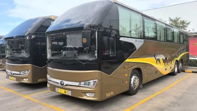 2020年9月上牌多台国五东北配56座高配宇通6148气囊车