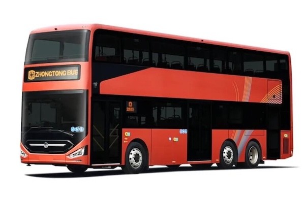 国产右舵双层巴士来袭 中通N12D(欧洲版)客车震撼登场