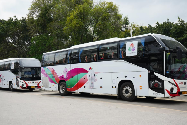 擎动湾区 共襄盛举 超200台苏州金龙海格客车护航全运会