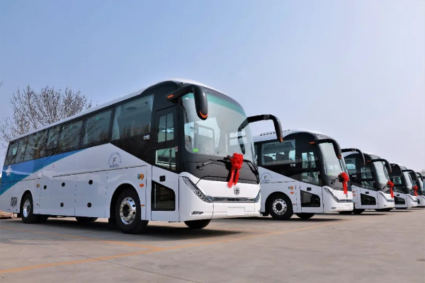 携手同行！中通H11E再赴安徽金柱 赋能绿色交通