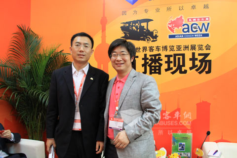 宇通客车副总经理王文兵做客XINGKONG.COM现场直播间