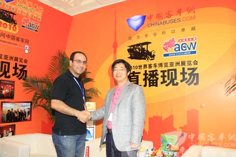 采访伊朗客户Mosen