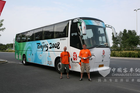 纯电动客车在奥运会上的亮相，中通新能源客车在世界上崭露头角