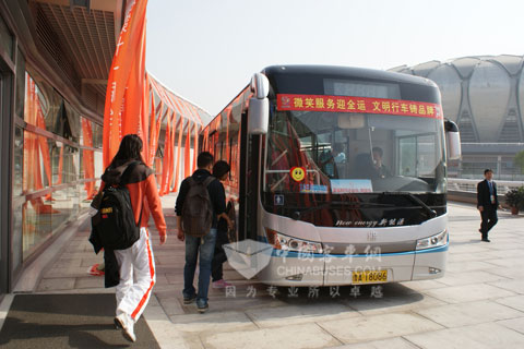 全运会前投入运营的80台新能源已成为济南公交运营的主力