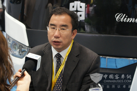 中通客车副总经理于春印