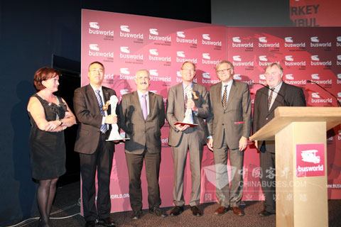 宇通获BAAV全球年度客车制造商大奖