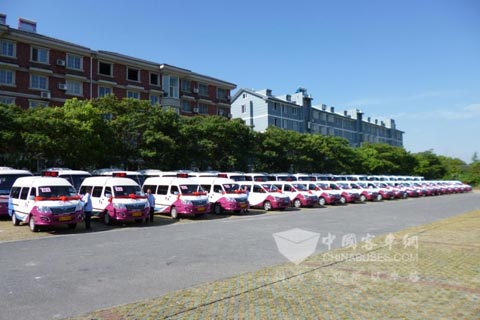 湖州康达公交车辆