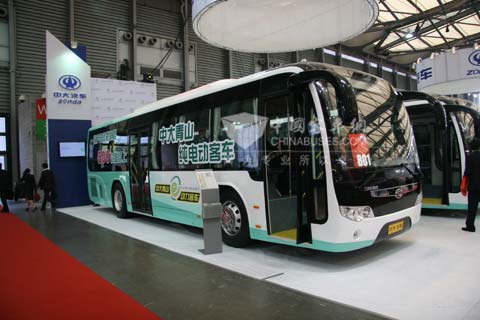 中大青山纯电动客车