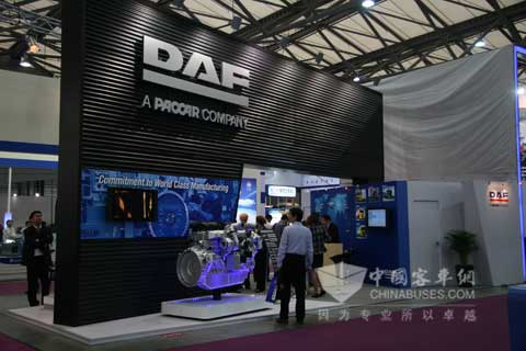 达夫发动机展台