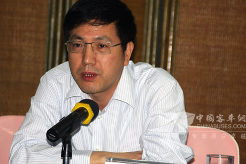 福田欧V新能源客车公司副总经理刘国强