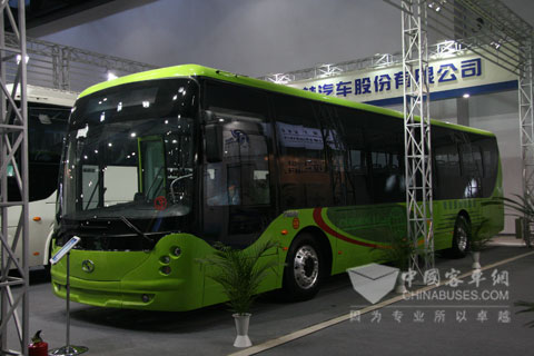 少林客车参展车型