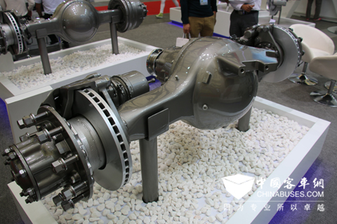 美驰13吨176系列一体式牙包驱动桥总成