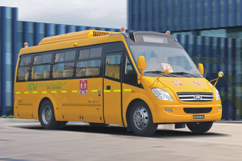 安凯客车HFF6800HKEVX纯电动校车	