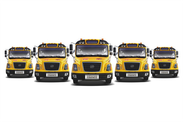 黄海DD6100C06FX中小学生专用校车（柴油国五24-51座）