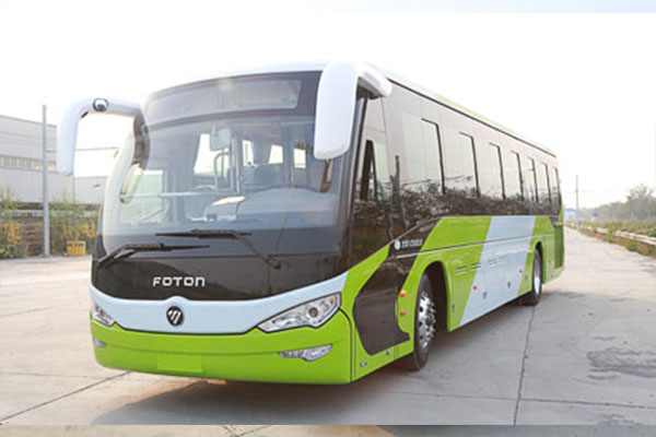 福田欧辉BJ6127PHEVUA-1客车（天然气/电混动国五24-55座）