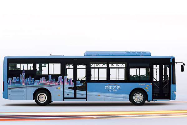 金龙XMQ6119AGCHEVN54公交车（天然气/电混动国五10-46座）