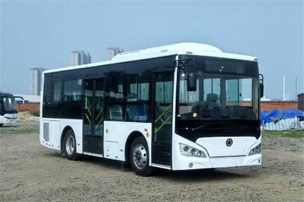 广西申龙HQK6859PHEVNG插电式公交车（天然气/电混动国五13-25座）