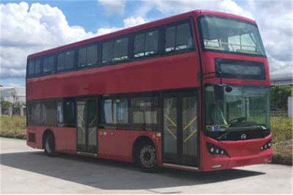 广汽比亚迪GZ6100LSEV1低入口双层公交车（纯电动28-54座）