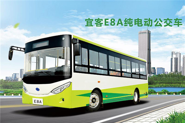 中宜JYK6800GBEV6公交车（纯电动14-27座）