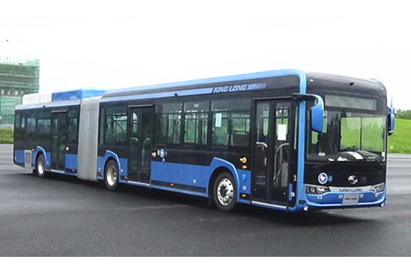 金龙XMQ6180AGBEVL铰接低地板公交车（纯电动32-53座）