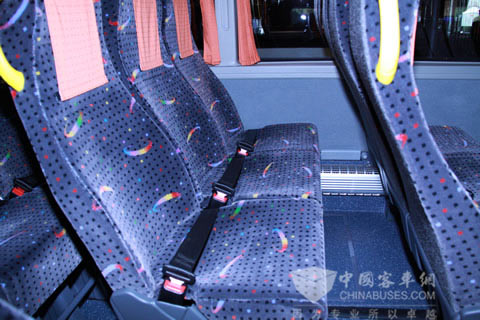 2009欧洲客车博览会安全主题：安全装备之安全带标配