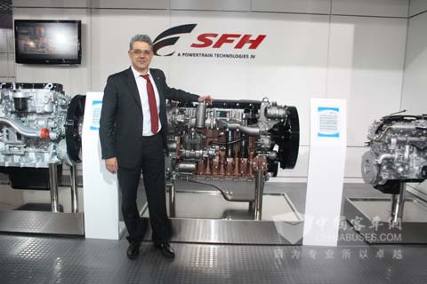 上菲红总经理Michele Pisaturo